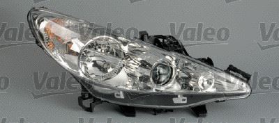 VALEO 43243 Far+Sinyal Sag Elektrikli Motorlu H7+H7+H1 / Fbl Peugeot P207 04 / 06>